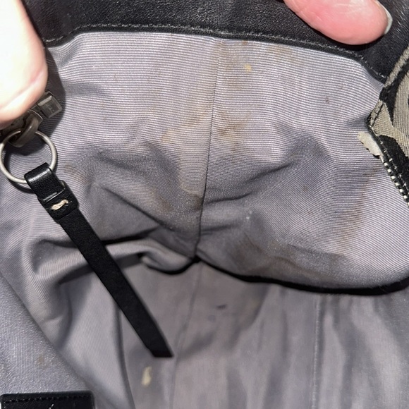 Coach Black signature handbag - Picture 8 of 10